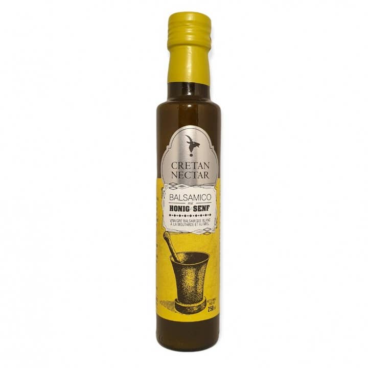 Balsamic vinegar with mustard and honey, 250ml for wholesale by Vasilis och Sigrid