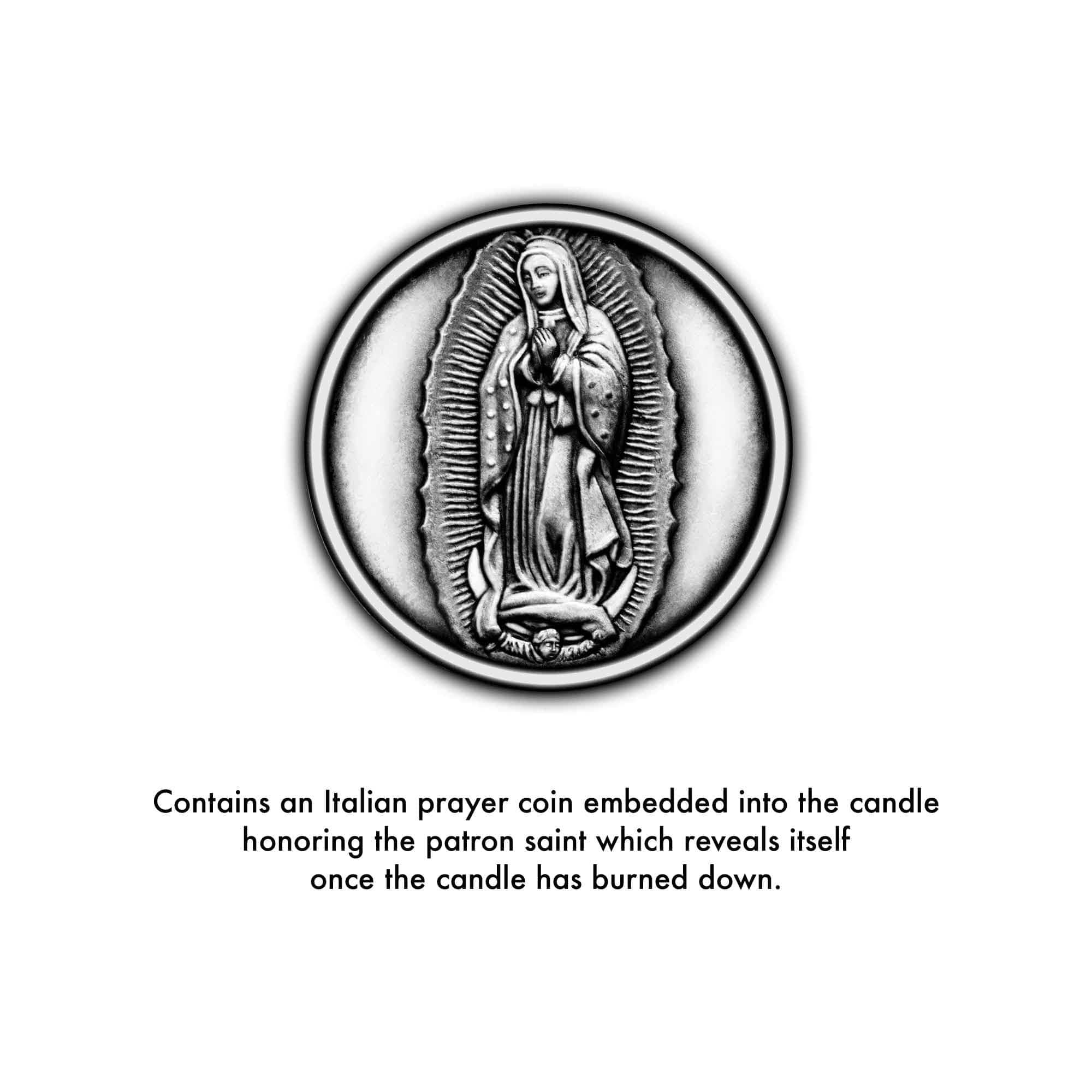 Saint - Wholesale Jar/Filled Candle - Virgin Mary of Guadalupe Special Edition1