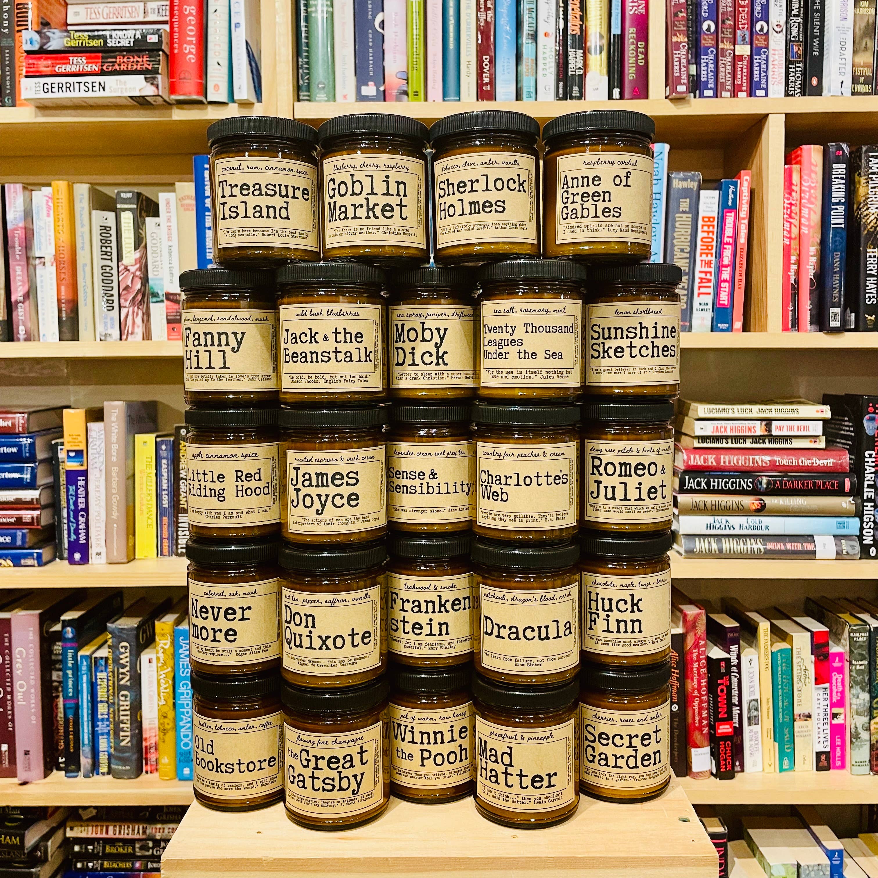 NovelTea Bookstore & Gifts - Wholesale Jar/Filled Candle - Dracula - Incense Scented Candle7