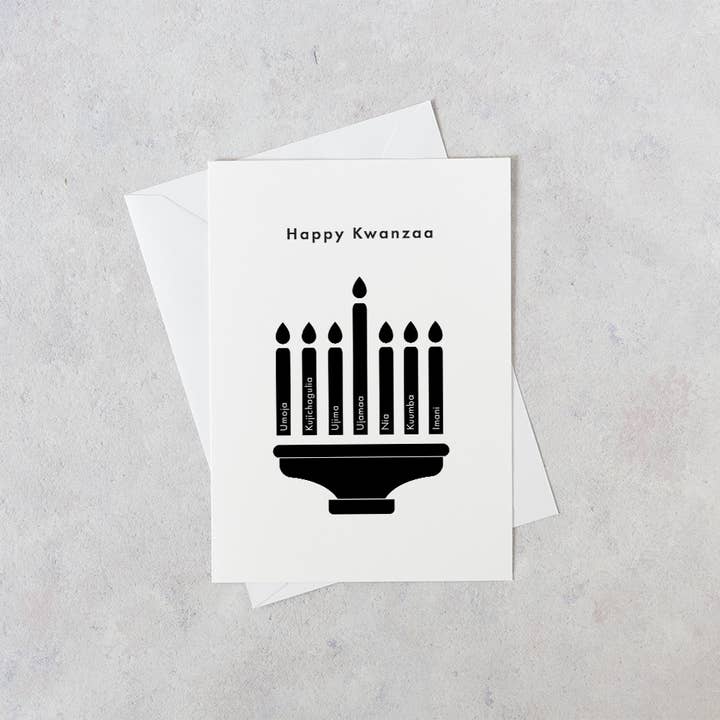 Junebug Ink - Wholesale Kwanzaa Card - Happy Kwanzaa3