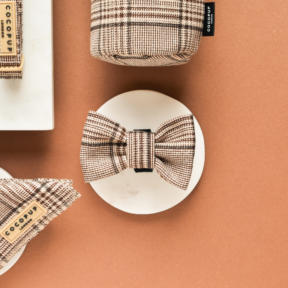 Cocopup London – Laço – Cão por atacado – Gravata Borboleta Xadrez para Cachorro1