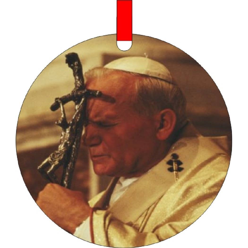 BMS BIZ - Wholesale Ornament - Pope John Paul The Second Christmas Ornament0