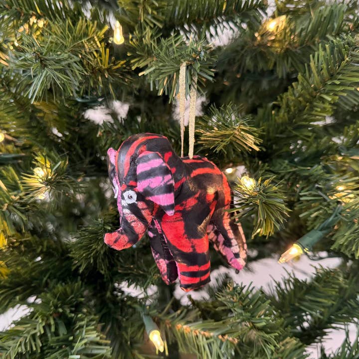 Amsha – Engroshandel Pynt – Safari Elephant Ornament: Assorteret