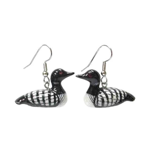 Little Critterz - Wholesale Dangle Earrings - Loon Earrings0