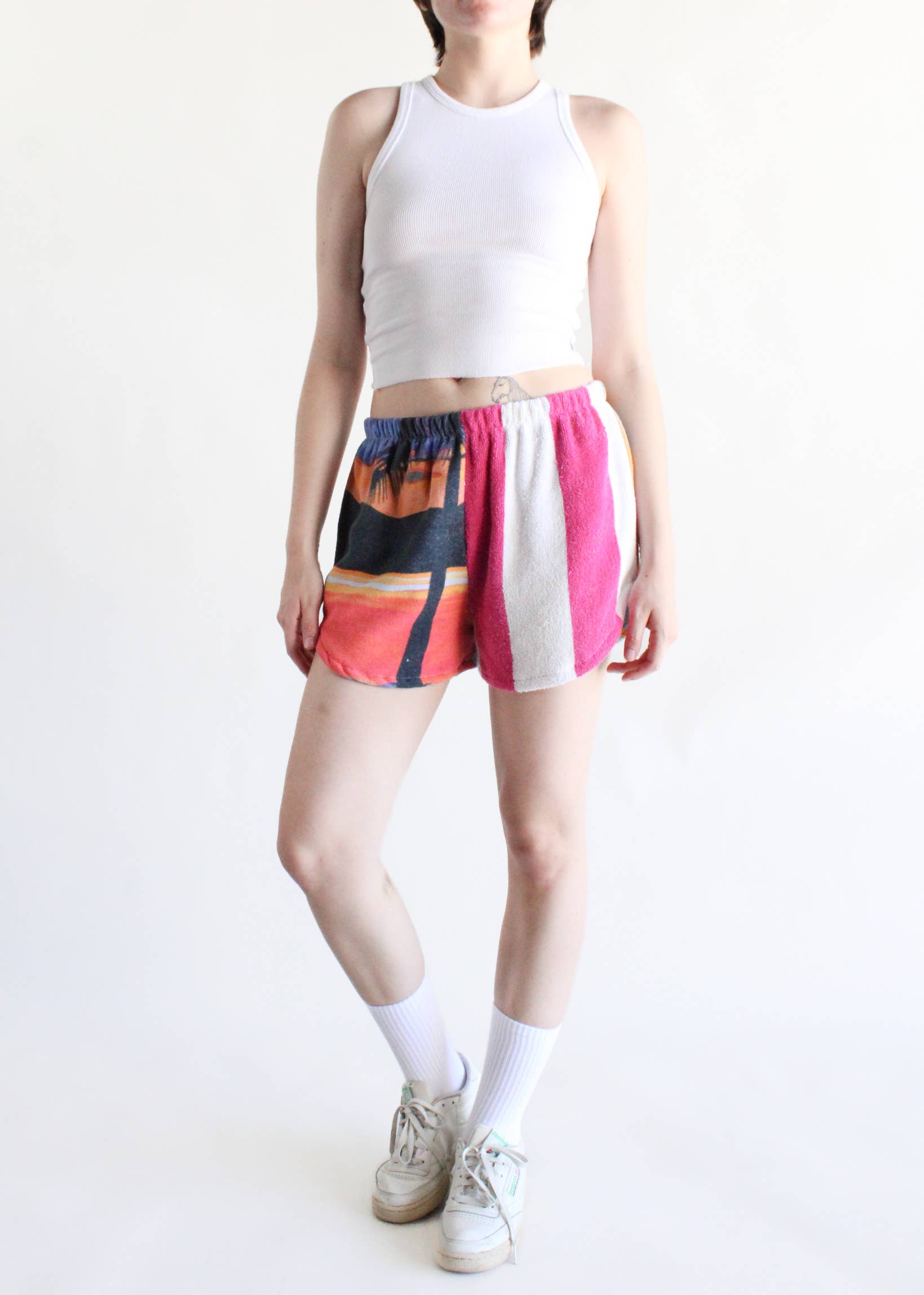 American Recycled Clothing - Wholesale Shorts - Women's - Dolphin Terry Short Bundle3