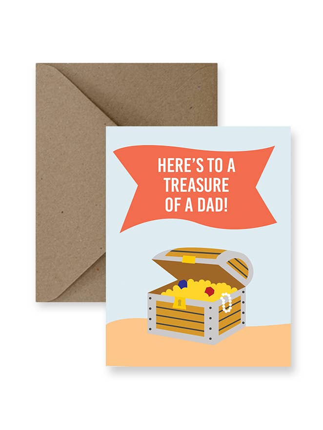 Cartão do Dia dos Pais do Tesouro por atacado de IMPAPER