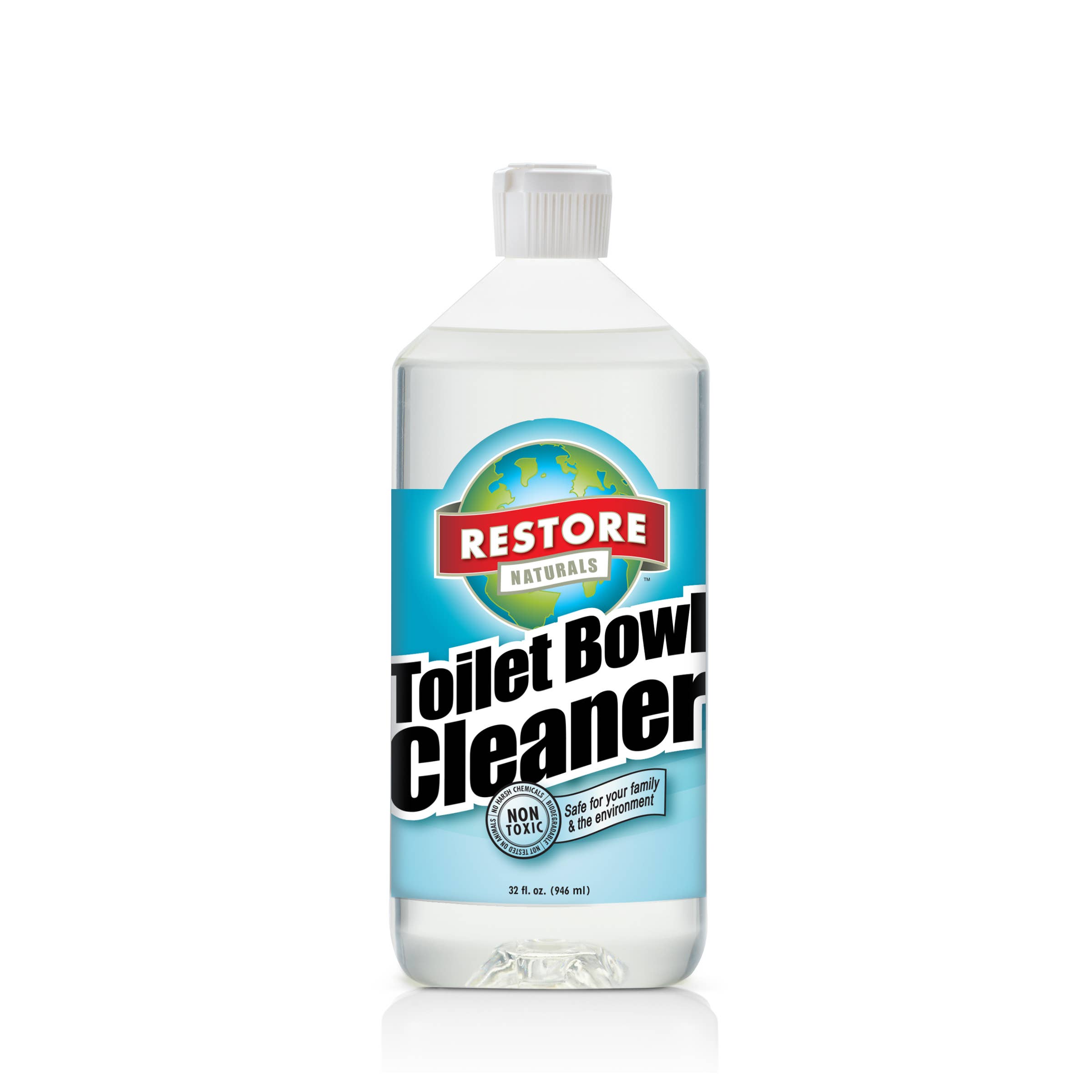 Restore Naturals - Wholesale Toilet Cleaner - 32 oz. Toilet Bowl Cleaner (Non-Toxic, biodegradable)