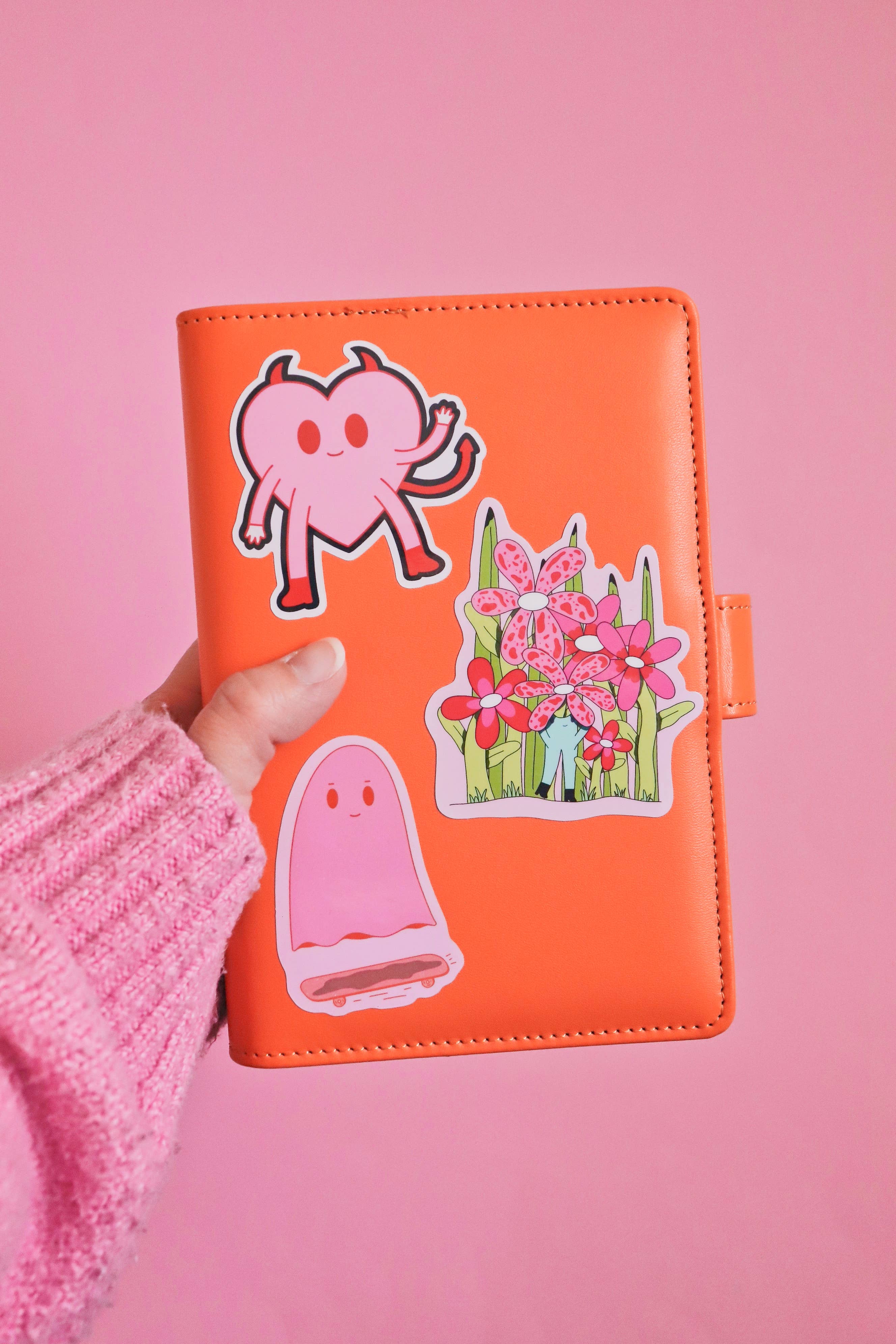 Day Dreamer Studios - Wholesale Sticker - Skateboarding Ghostie | Glossy Waterproof Vinyl Sticker4