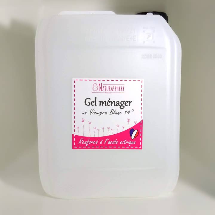 Gel doméstico con vinagre blanco y ácido cítrico 5 kg para venta al por mayor de eurl aca