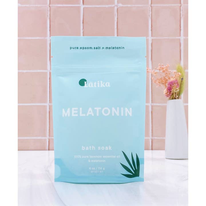 Latika Beauty - Wholesale Bath Soak/Milk - 🌙Melatonin Bath Soak – Sleep Assist