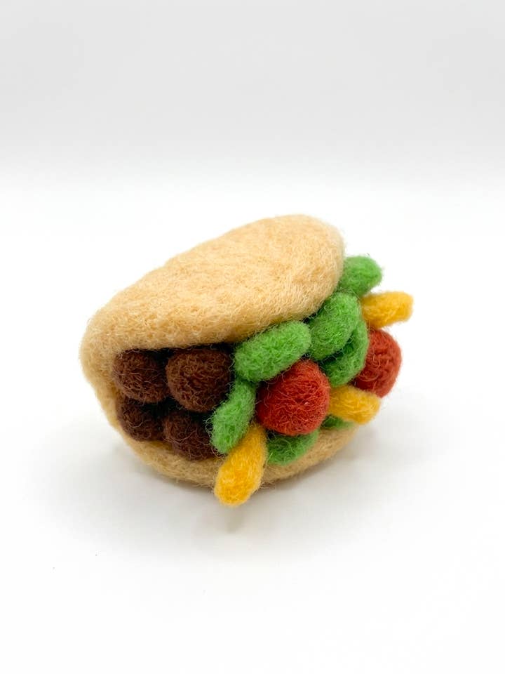 Taco Wool Fridge Magnet for wholesale by Woobbi