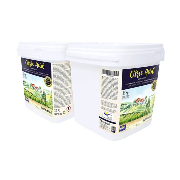 Organic Citric Acid 2.5 Kg. Anhydrous Citric Acid for wholesale by NORTEM BIOTECHNOLOGY GROUP