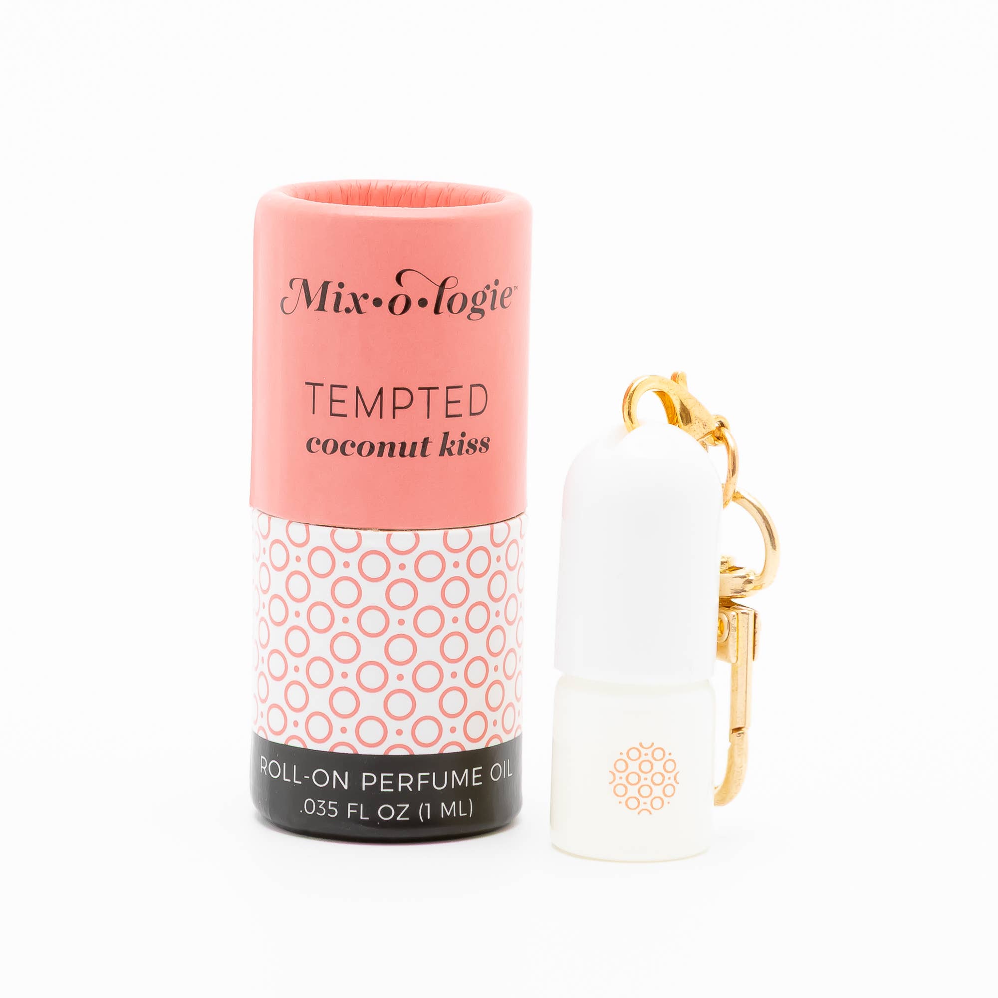 Mixologie - Wholesale Roll-On Fragrance - Tempted (coconut kiss) Keychain Mini Roll-On Perfume (1 mL)