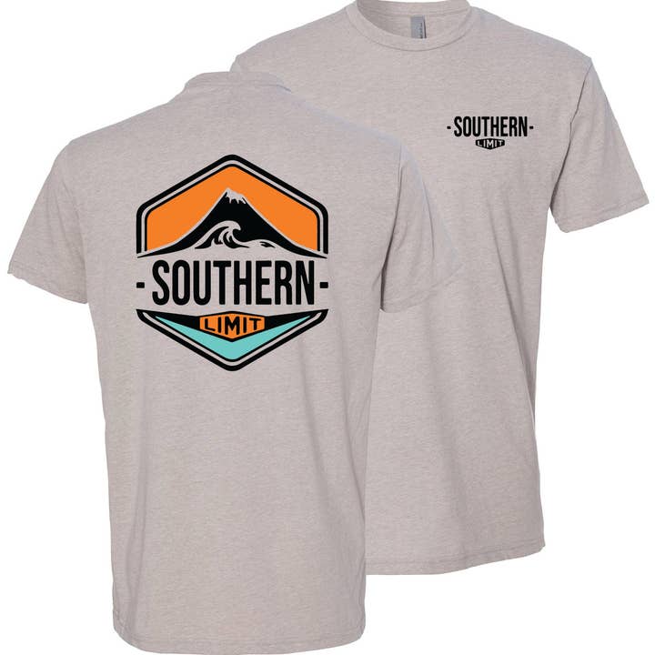 Southern Limit-Mountain Wave SL SS 112-Lead Grey for wholesale by Girlie Girl Originals