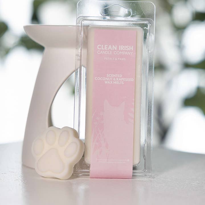Barra de cera perfumada irlandesa no tóxica Petals & Paws para venta al por mayor de Clean Irish Candle Company