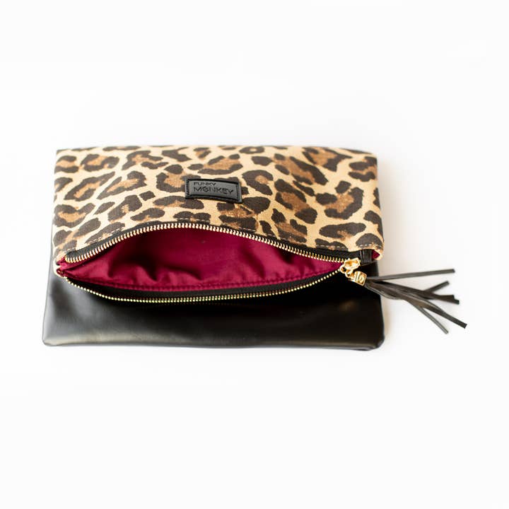 Funky Monkey Fashion - Wholesale Clutch Bag - Women's - $3.97 Closeout Foldover Wristlet Clutch