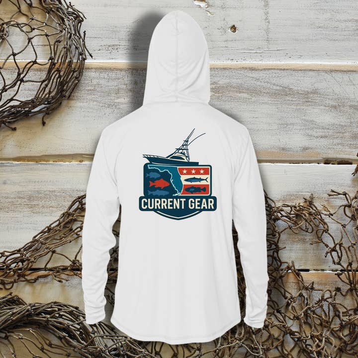 Men's Florida Meatfish UPF Performance Shirt for wholesale by Current Gear