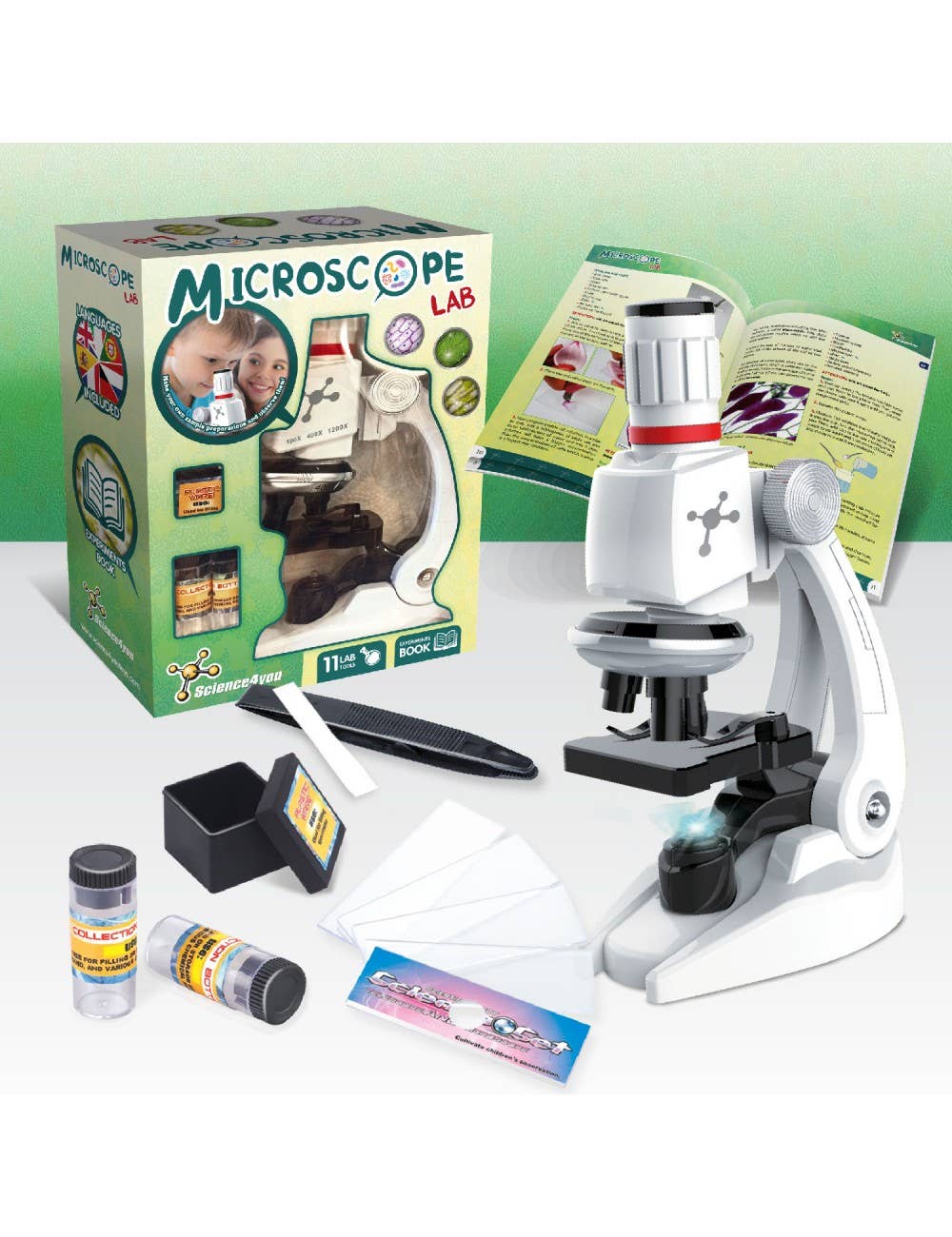 Science4you - Wholesale Toy Set - Kids - Microscope III for Children - Toy for Kids (in 7 languages)1