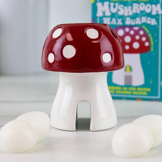 Mushroom Wax Burner for wholesale by Gift Republic