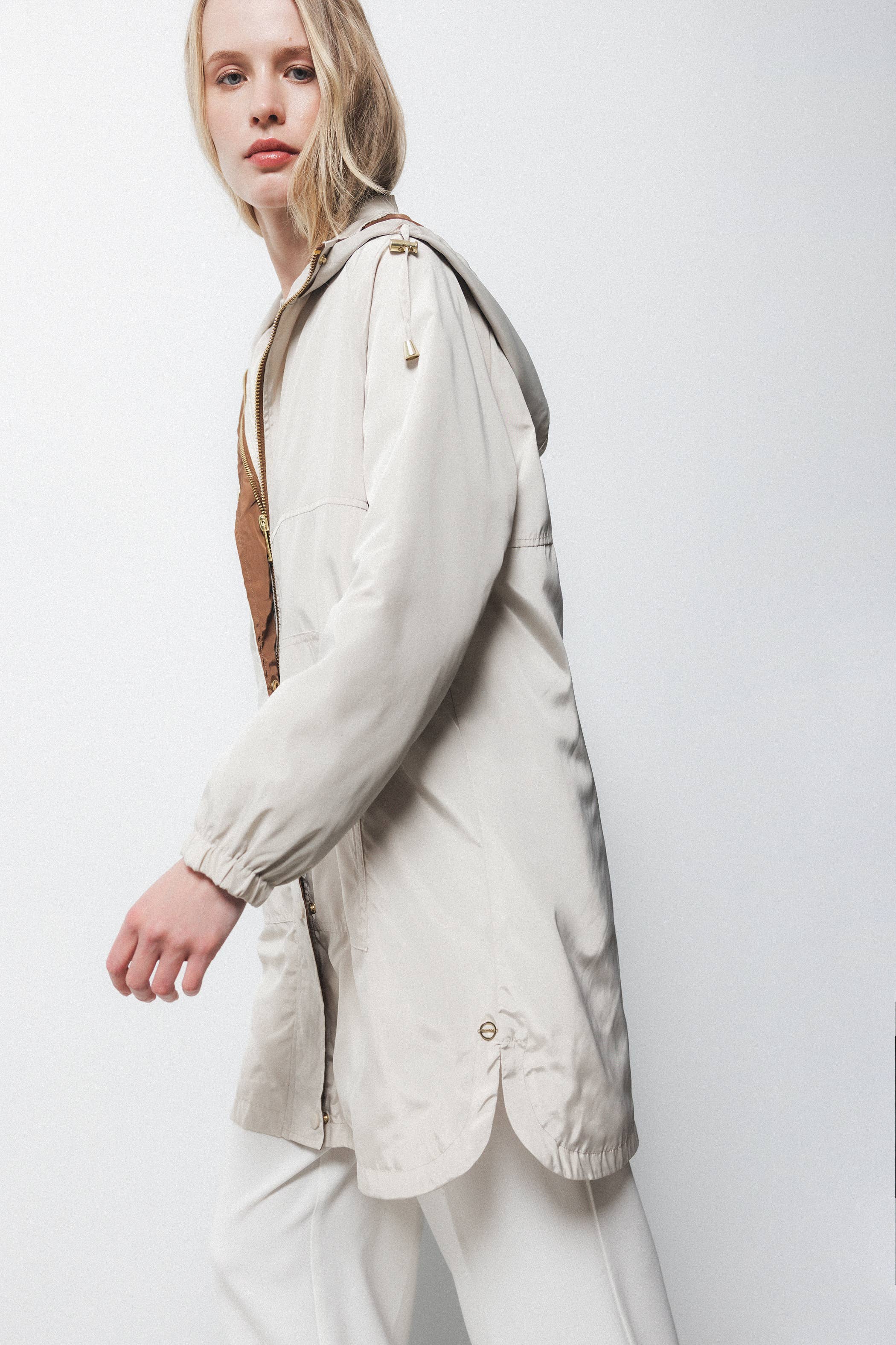 Lanidor - Wholesale Parka - Women's - Hooded Long Parka with Pockets (424532-15)2