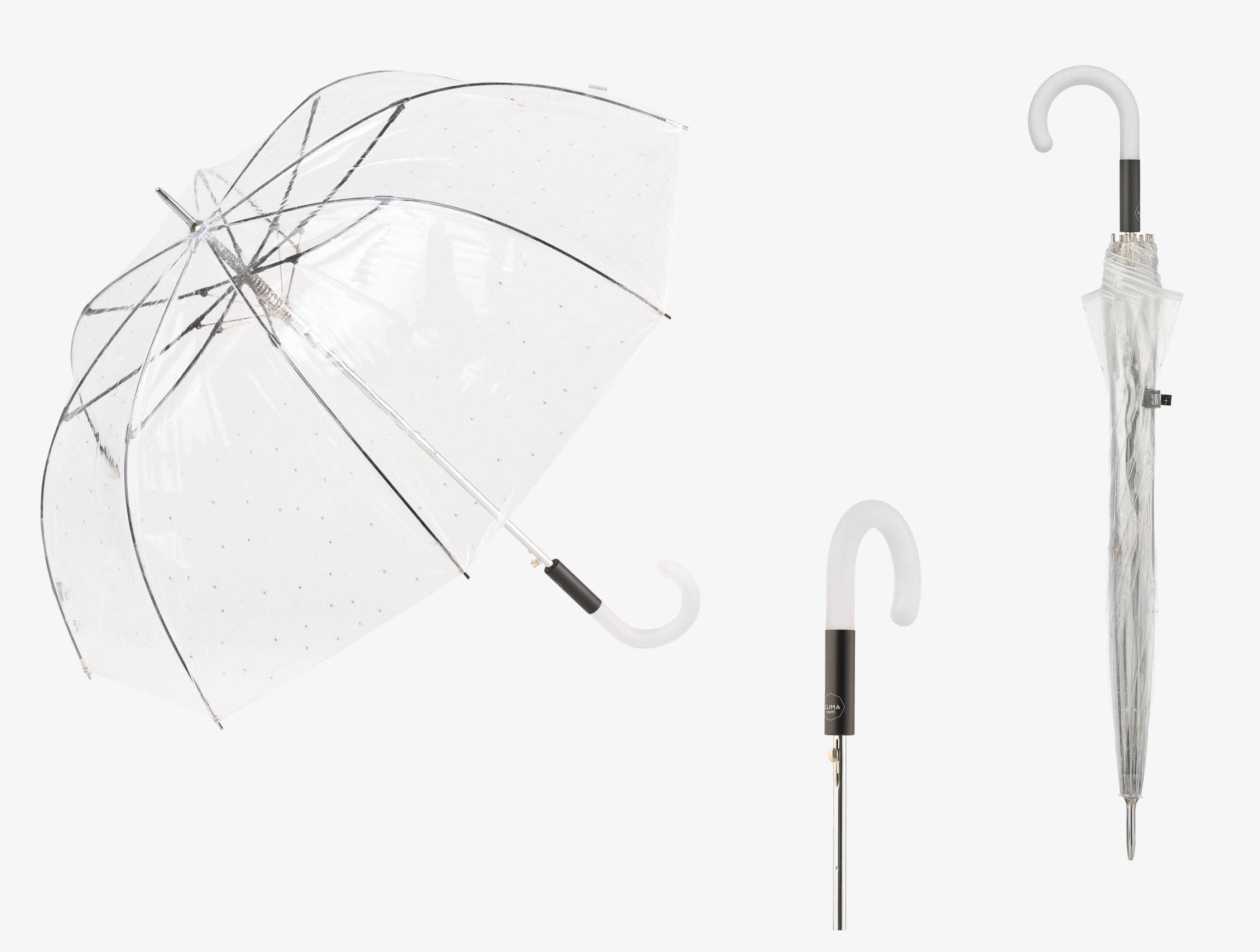 Mkr International – wholesale Umbrella – Women's – Long Transparent Umbrella Stars4