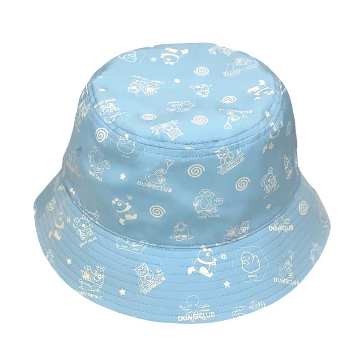 Character Print Bucket Hat for wholesale by Dumbclub LLC