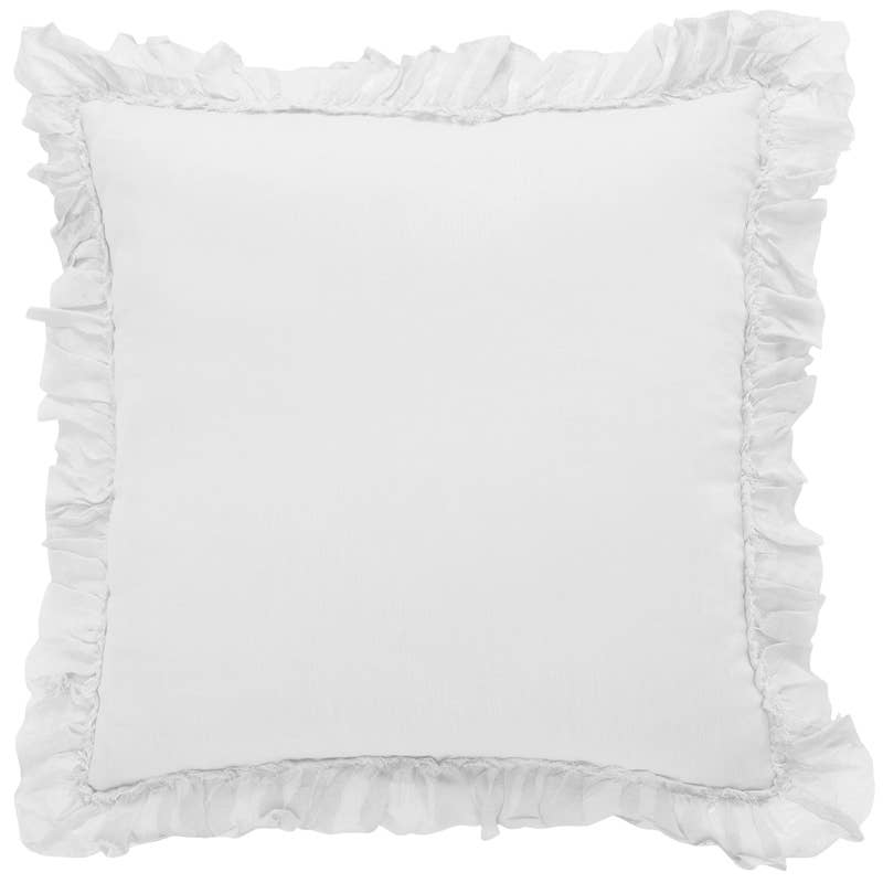 India's Heritage - Wholesale Duvet Cover - Belgian Linen Duvet Cover and Shams, White3