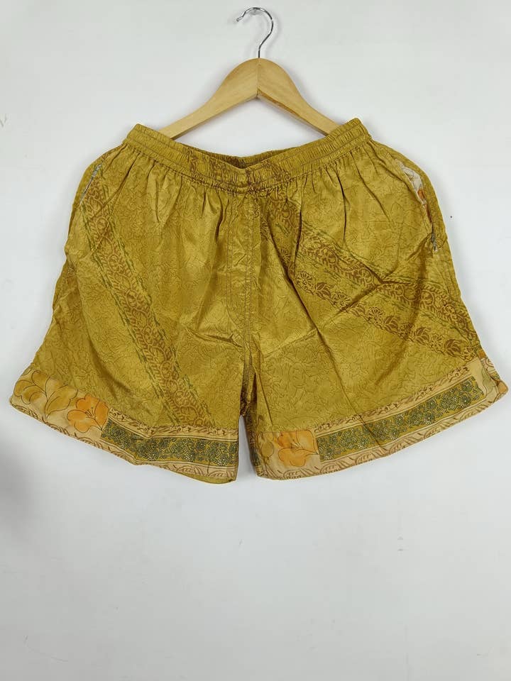 Unisex silkeblanding shorts Boho Lounge Boxers House Strandtøj for engroshandel hos The Eastern Loom