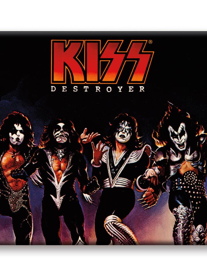 KISS - Destroyer Flat Magnet (2.5" x 3.5") for wholesale by Great Stuff Novelties (GSN) by NMR Brands