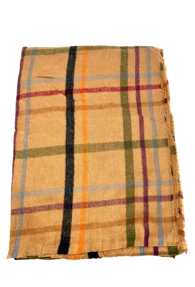 LINETA - Wholesale Sjaal - Dames - HH-140 dikke geruite sjaal7