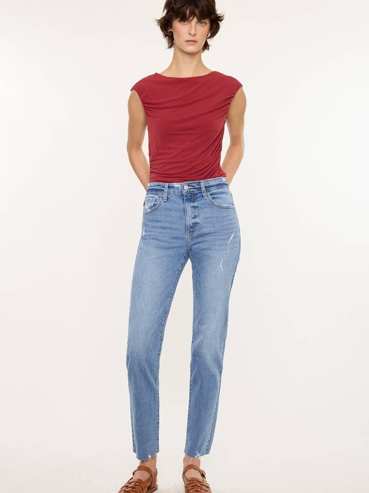 HIGH RISE STRAIGHT-KC20042M for wholesale by Kan Can USA