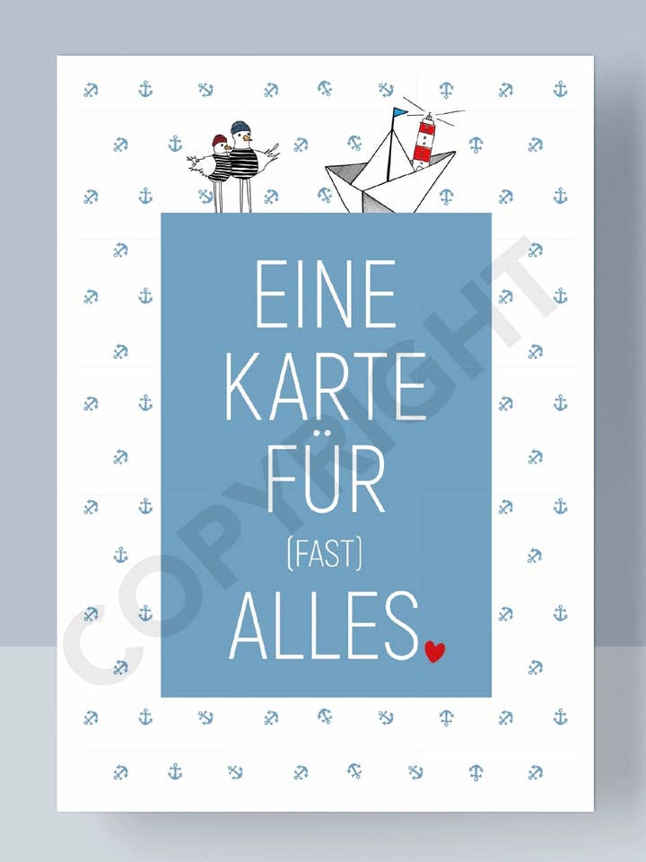 VYKORT - ETT KORT FÖR (NÄSTAN) ALLT för wholesale av HEIMARTLIEBE®