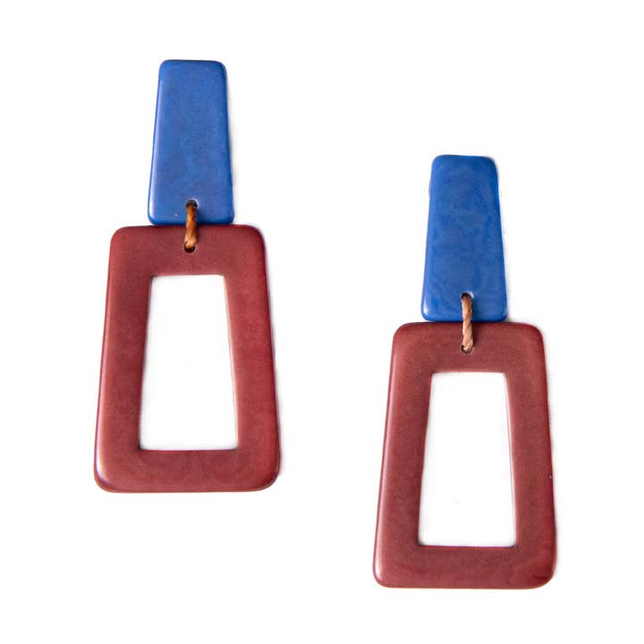 Danielle Earrings for wholesale by Organic Tagua Jewelry