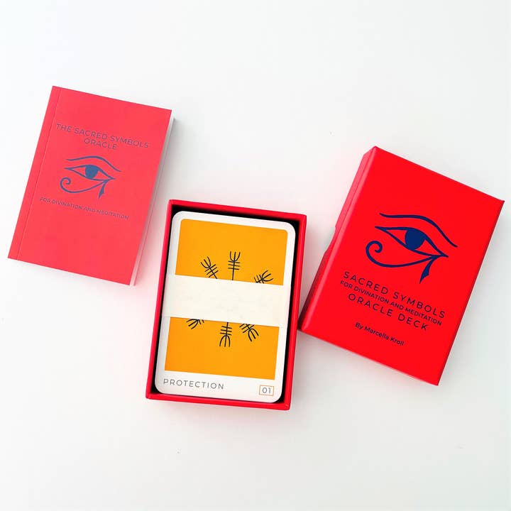 Union Square & Co. - Wholesale Tarot Cards - Sacred Symbols Oracle Deck by Marcella Kroll