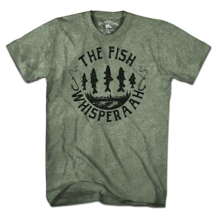The Fish Whisperaah T-Shirt for wholesale by Chowdaheadz