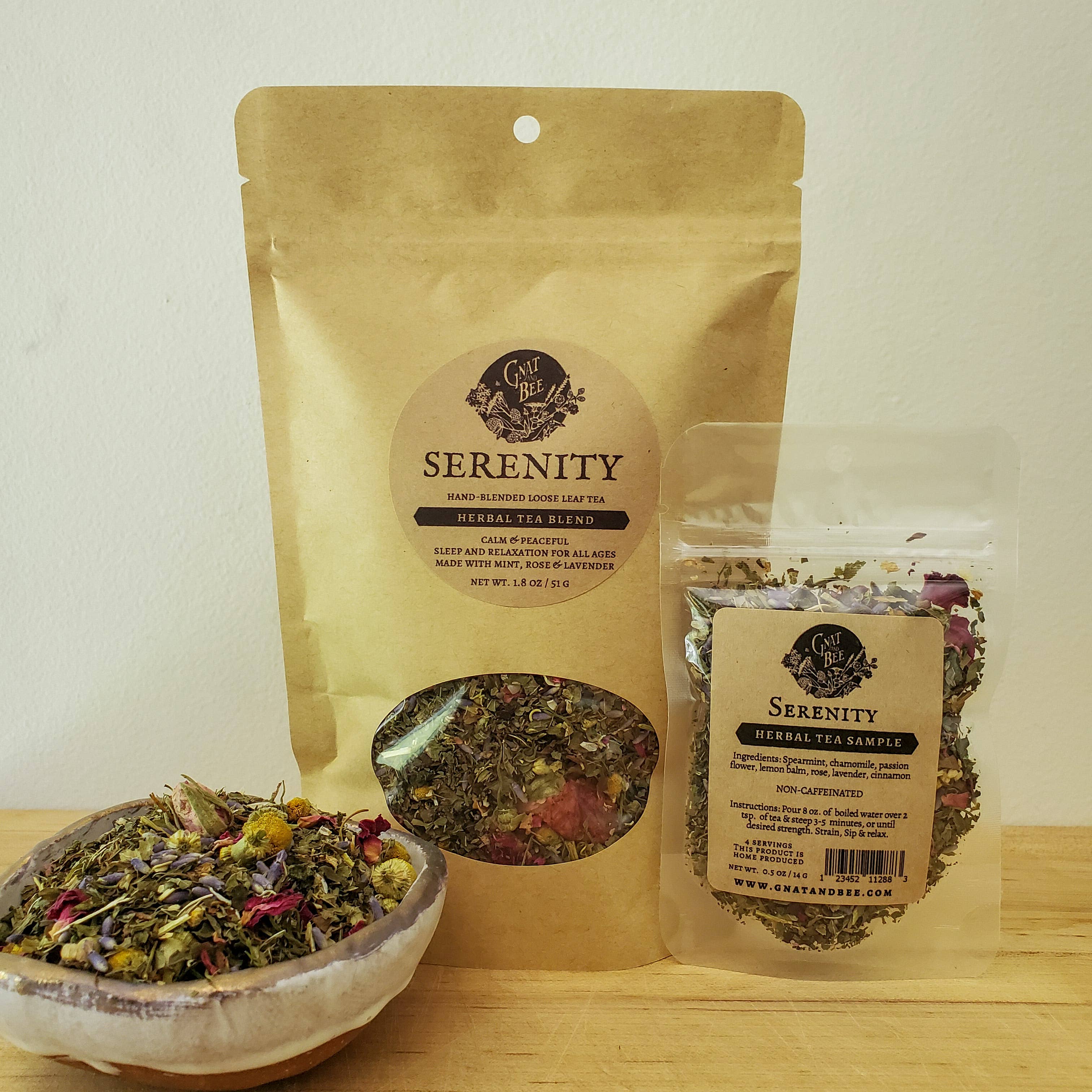 Gnat and Bee - Vente Thé en vrac - Serenity | Thé aux herbes en vrac1