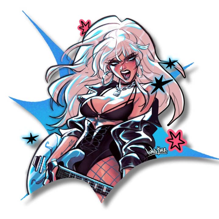 LOVE HURTS BC // STICKER for wholesale by Babs Tarr