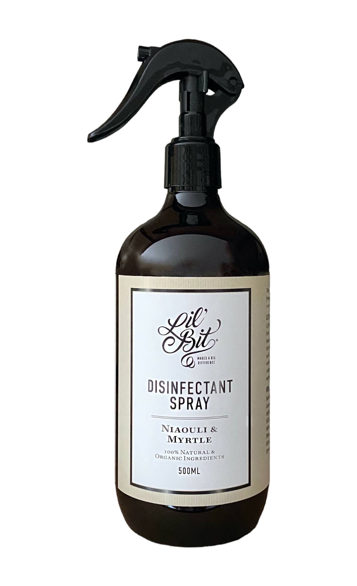 Lil'Bit Better - Wholesale All-Purpose Cleaning Spray - Niaouli & Myrtle Disinfectant Spray 500ml - Organic 6