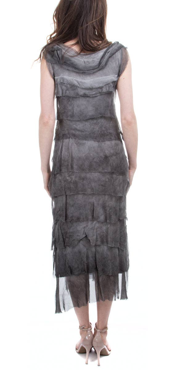 Gigi Moda - Wholesale Dress - Women's - Full Length Ruffle Dress32
