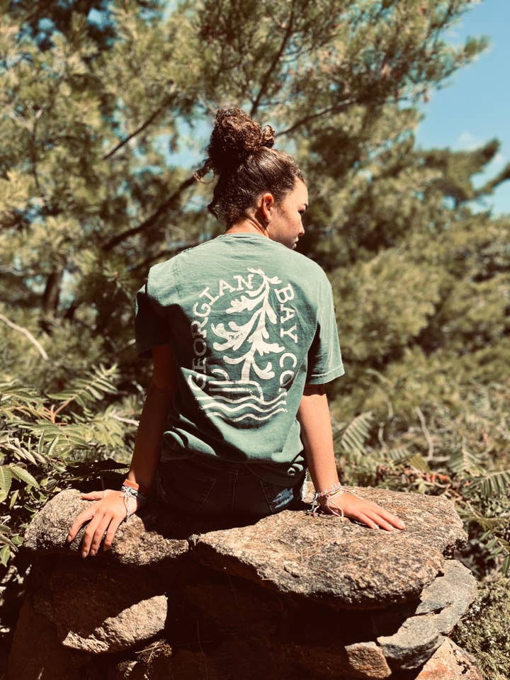 GBAYCo. Classic Tee Crest | Unisex Heavyweight Tee for wholesale by GBAYCo.