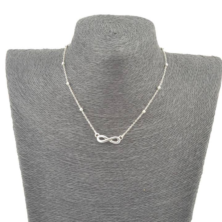 Singapore Infinity Necklace for wholesale by CozyDetailz