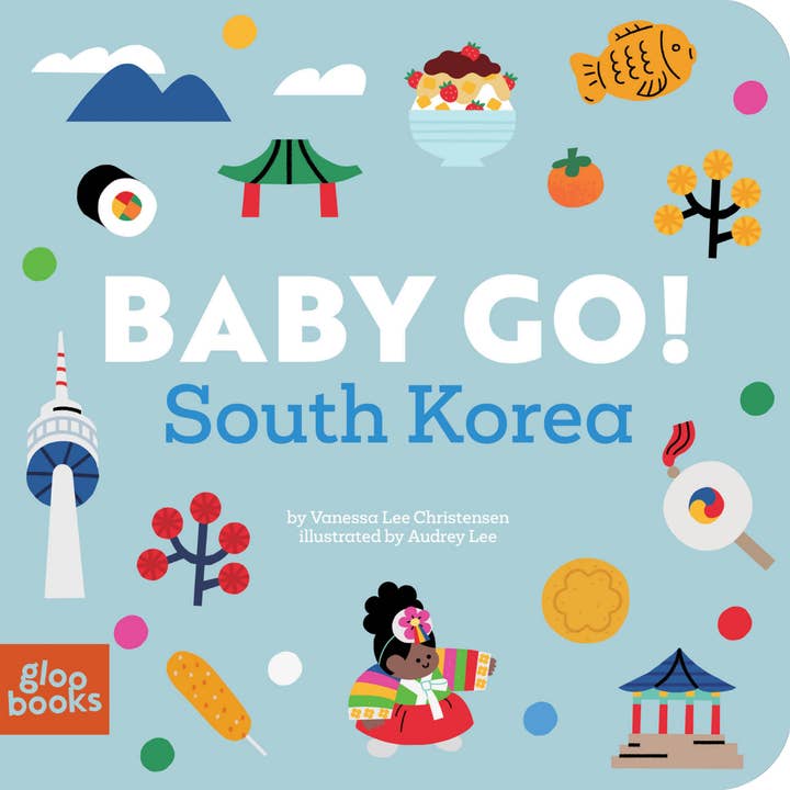 Baby Go! South Korea: A Board Book About Travel (Ages 0-4) for wholesale by Gloo Books