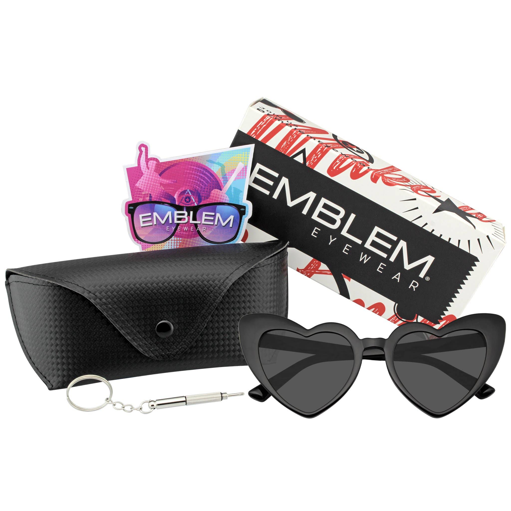 Emblem Eyewear – wholesale Solglasögon - Dam – Katt öga dammode Mod Super katt hjärta form6