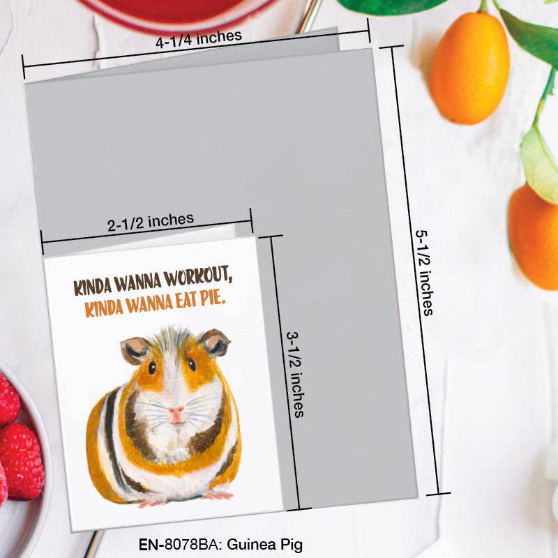 Printed Canvas – Engroshandel Hverdagshilsen kort – Marsvin, Kort (#8078BA)1