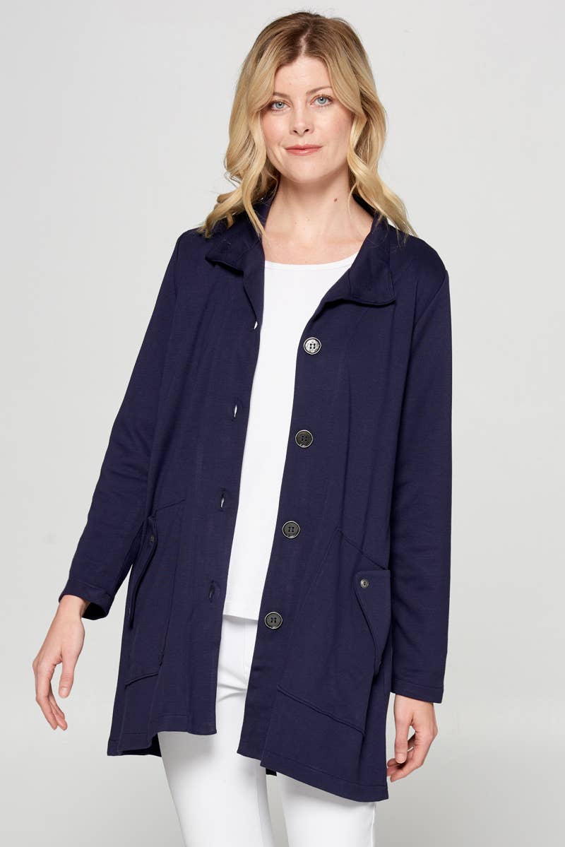 Focus Fashion – wholesale Jacket – Women's – Button Up Jacket with Pockets - M3034