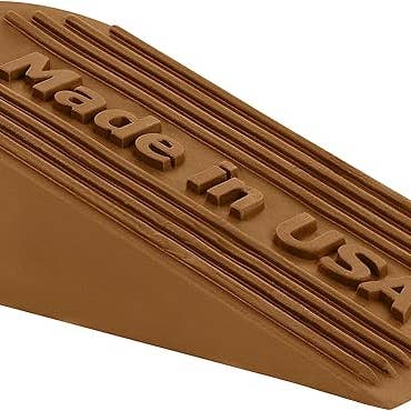 Marco Esra – wholesale Door stop – Large Rubber Door Stopper Made in USA - Door Stop Wedge for Carpet, Tile, or Concrete Floor, Door stoppers for Bottom of Door -Heavy Duty for Commercial & Home Use - 6.5 x 2.75 x 1.9 Inches - Red3