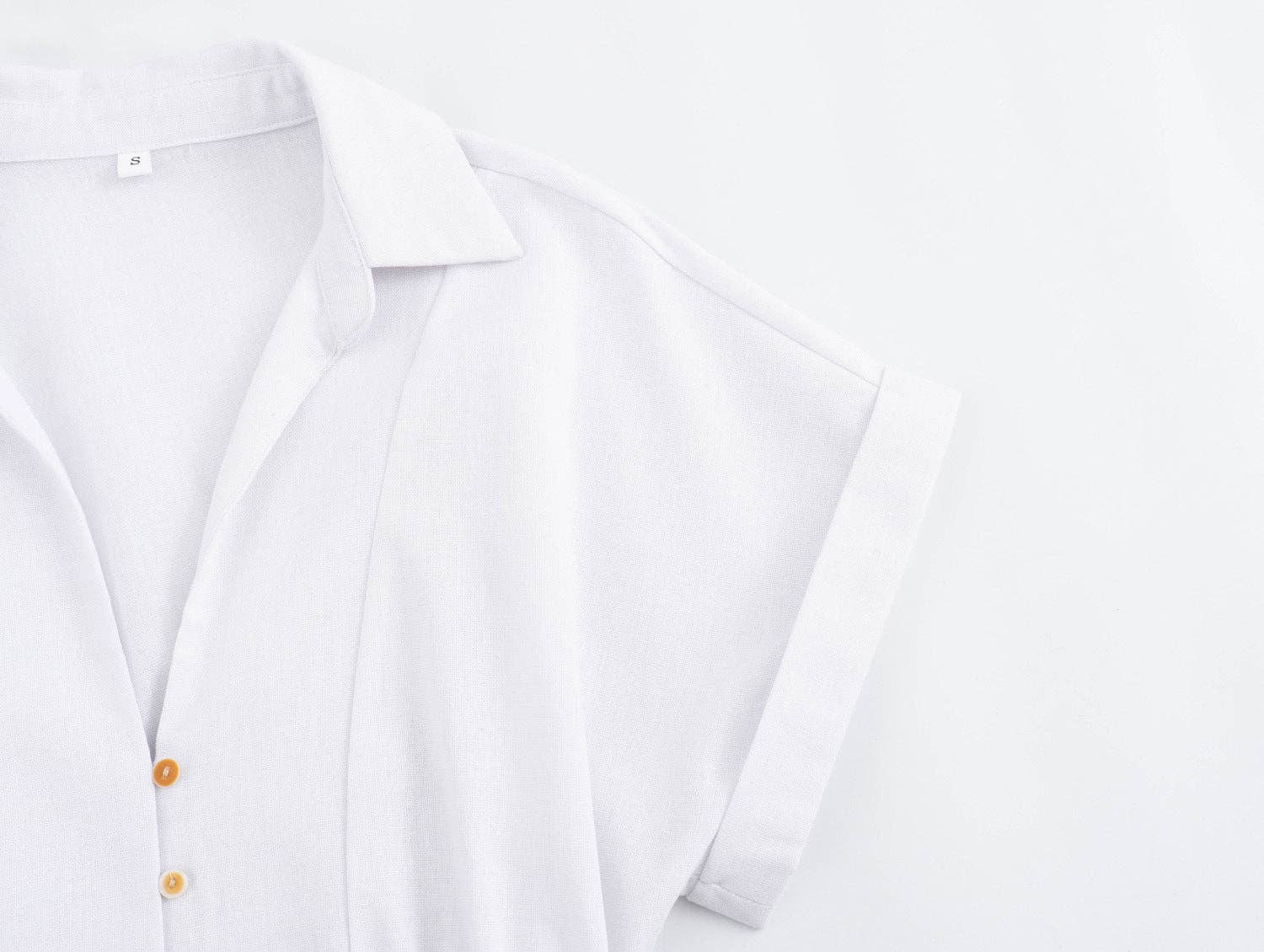 Marayn – wholesale Dress – Women's – Spring Linen Blend Midi Shirt Dress Chic Global Style11