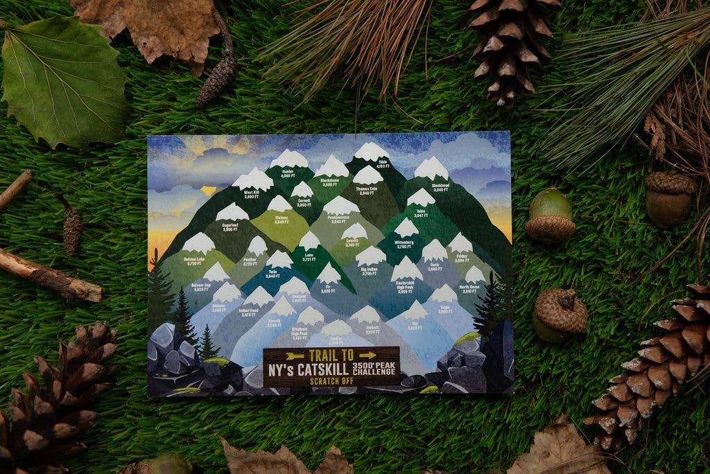 peakquest - Wholesale Arts & Entertainment - NY'S Catskill 3500' Peak Challenge Scratch Off1