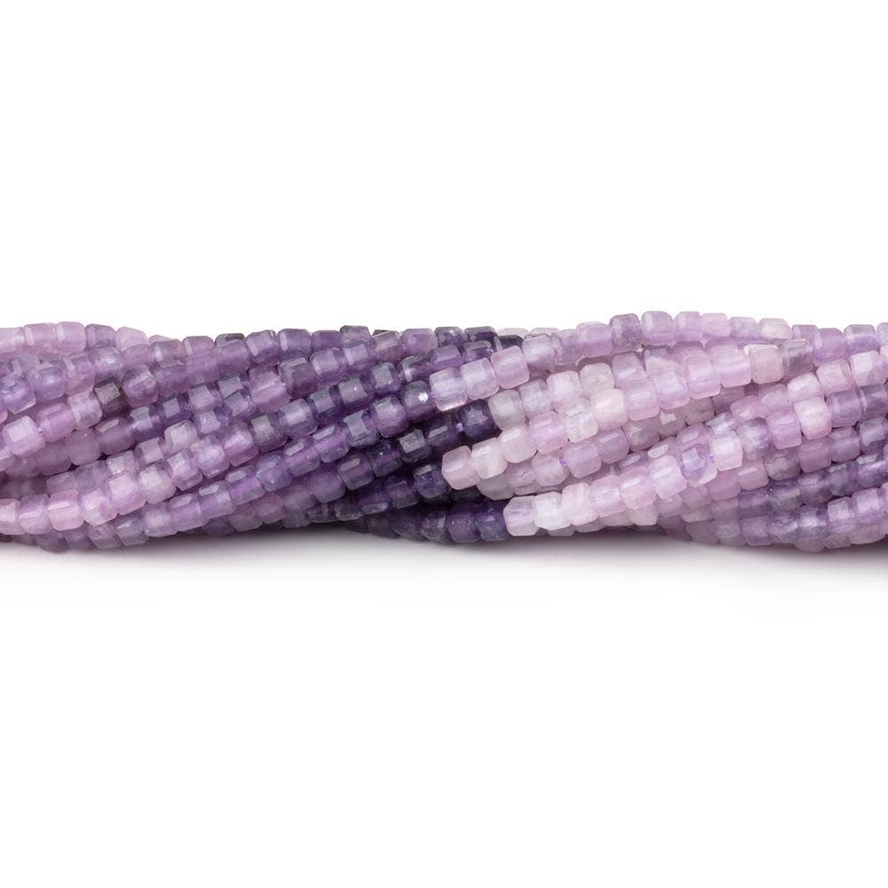 Beads of Cambay – wholesale Beads – 2mm Cape Amethyst Micro Faceted Cube Beads 12.5 inch 140 Beads0