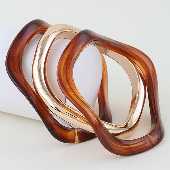 Ensemble de Bracelets Vague Moderne FB3702 pour la vente par Oblige by G